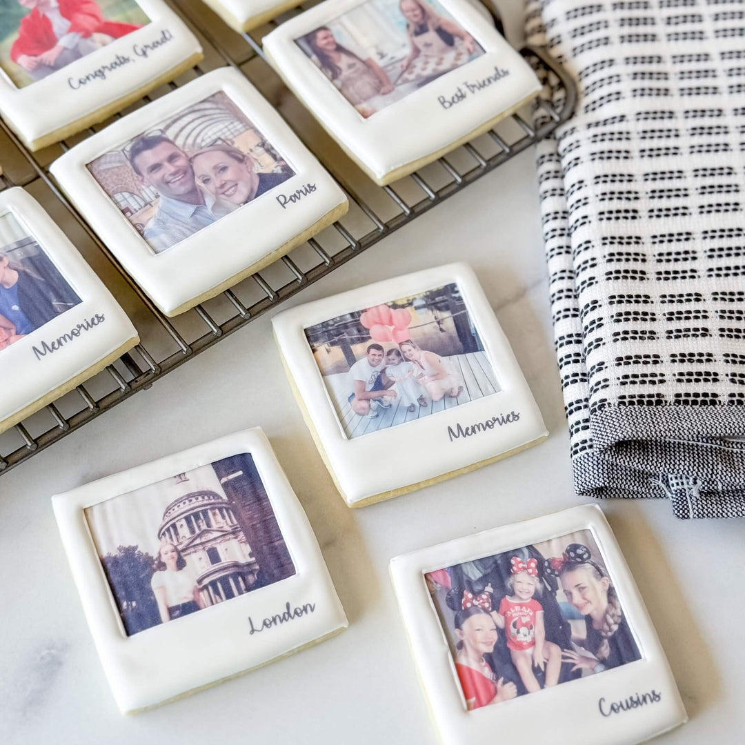 Polaroid Photo Cookies - Southern Sugar Bakery