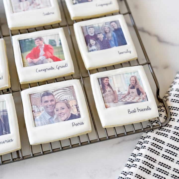 Polaroid Photo Cookies - Southern Sugar Bakery