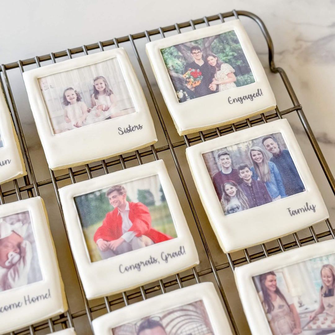 Polaroid Photo Cookies - Southern Sugar Bakery