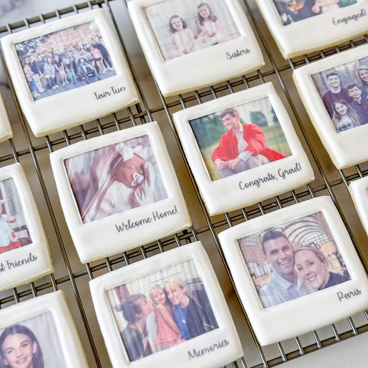 Polaroid Photo Cookies - Southern Sugar Bakery