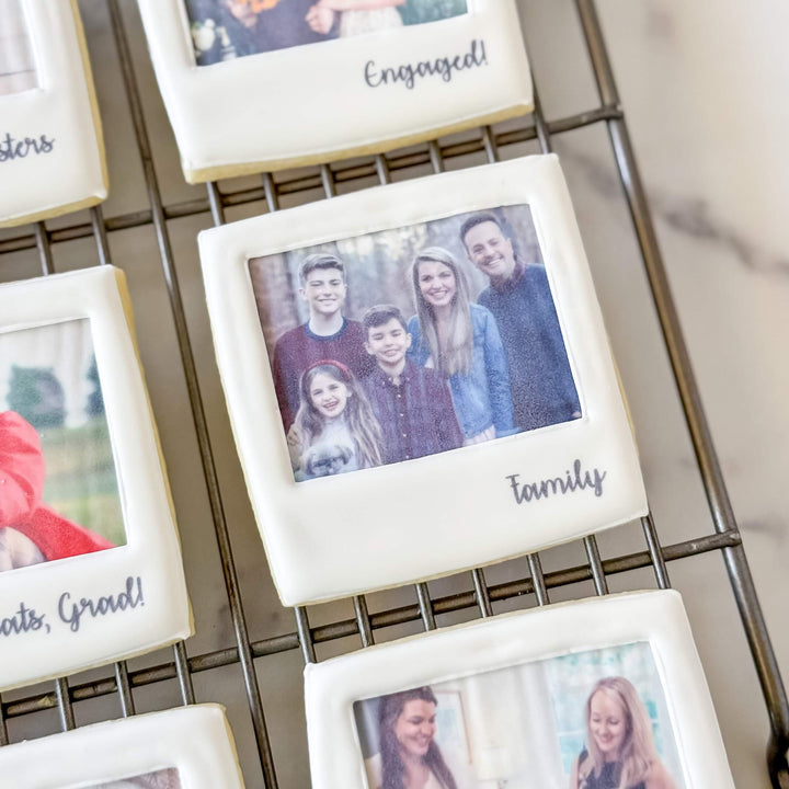 Polaroid Photo Cookies - Southern Sugar Bakery