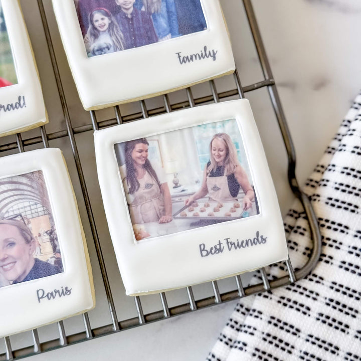 Polaroid Photo Cookies - Southern Sugar Bakery