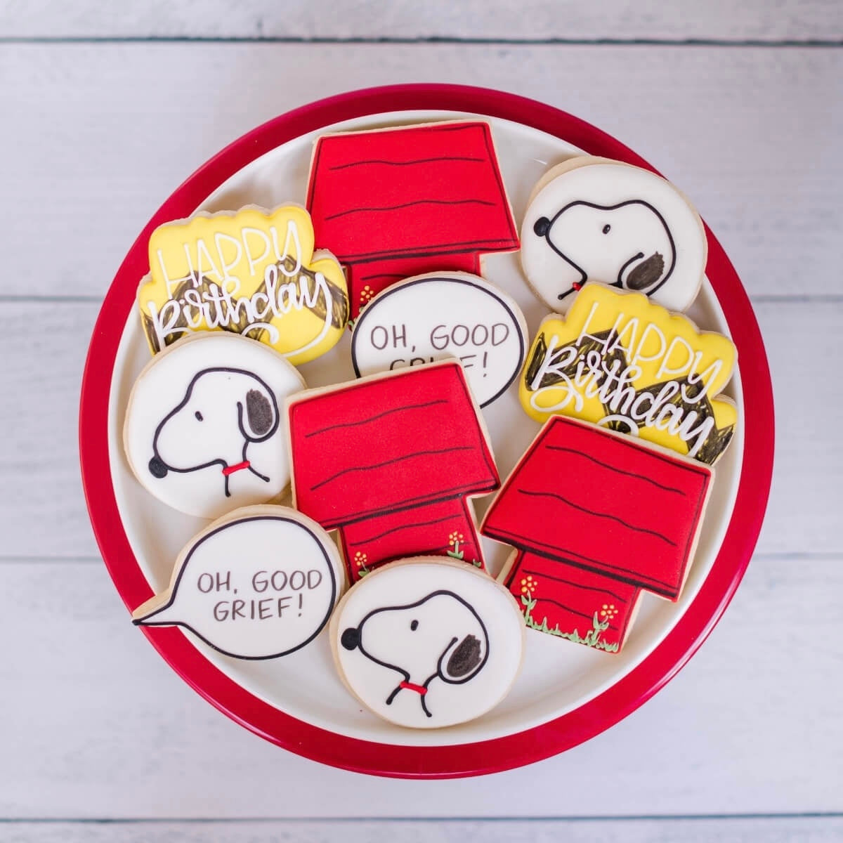 Custom Birthday Cookies | Good Grief – Southern Sugar Bakery