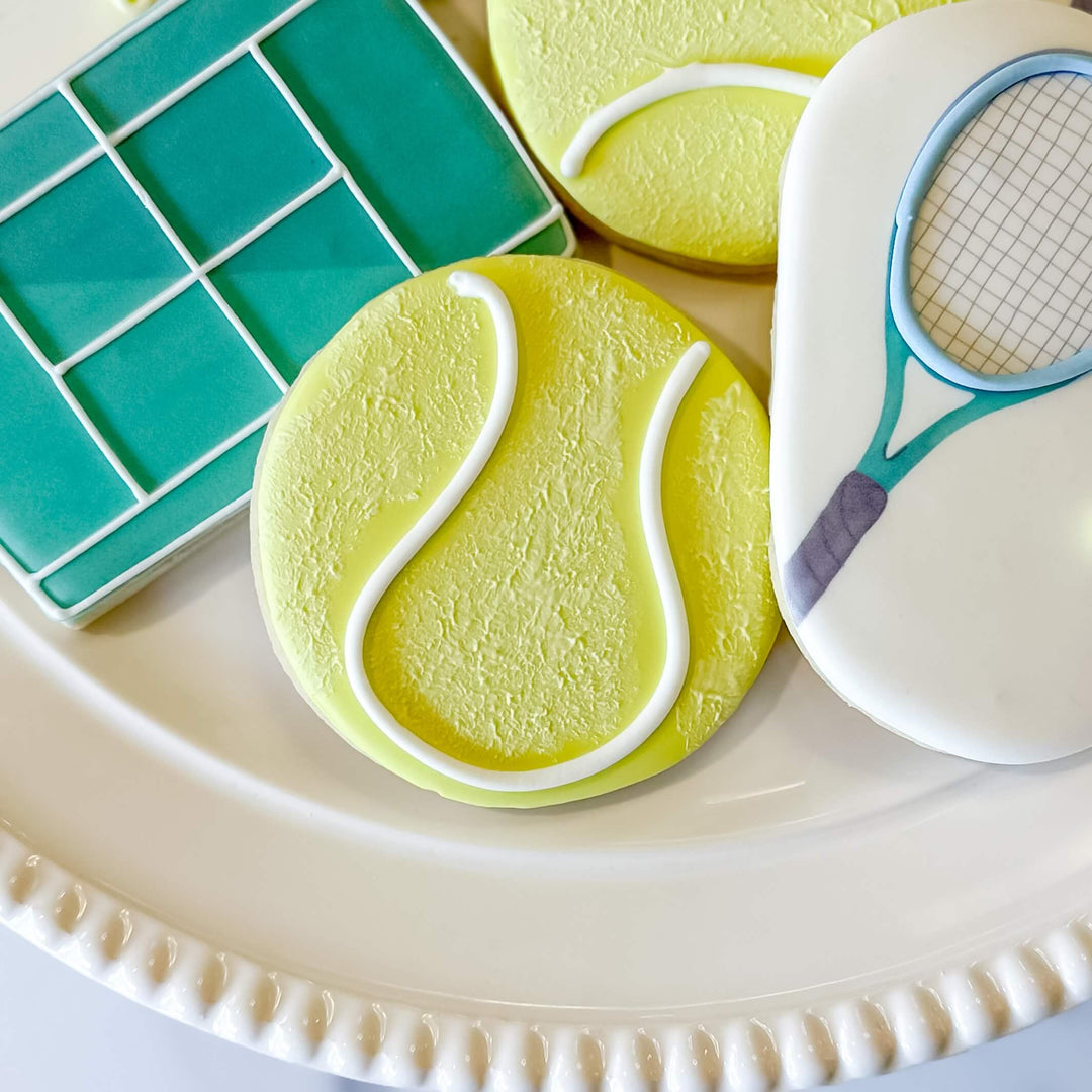 Tennis Sports Cookies | Game Set Match