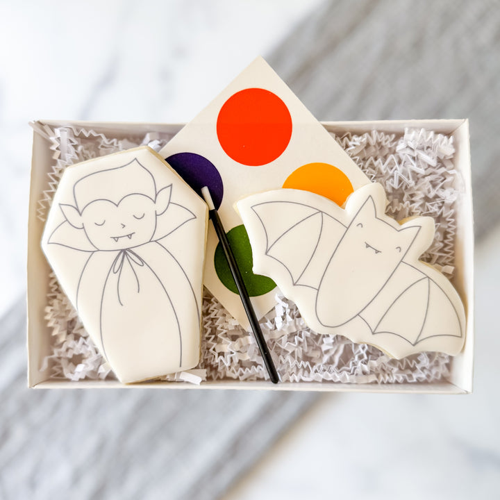 Halloween Duo | Paint-Your-Own Cookies