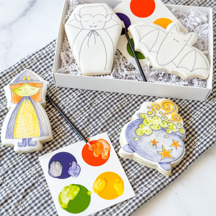 Halloween Duo | Paint-Your-Own Cookies