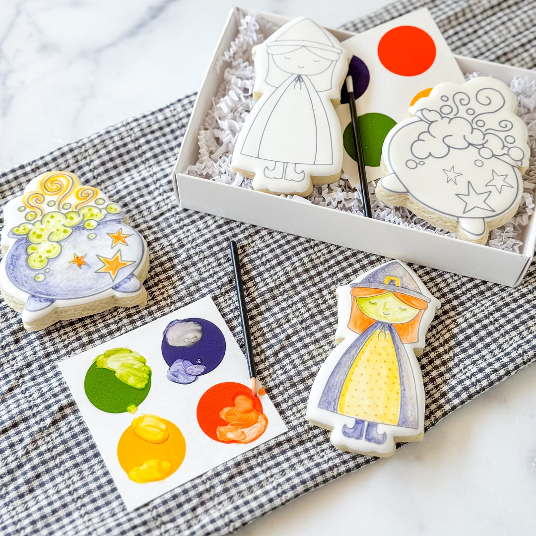 Halloween Duo | Paint-Your-Own Cookies