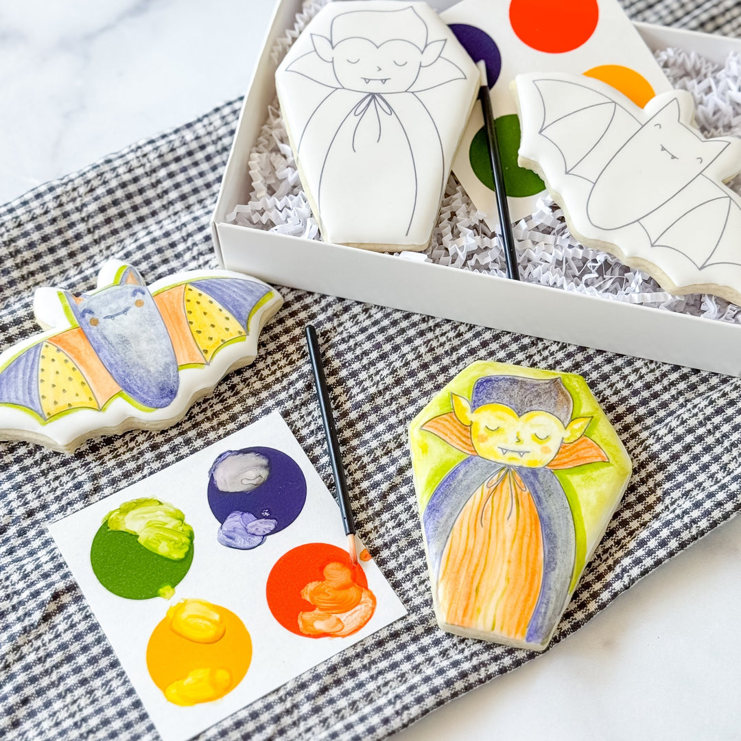 Halloween Duo | Paint-Your-Own Cookies