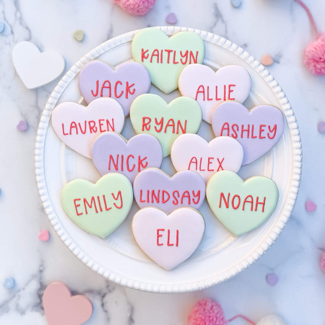 Valentine's Day Set | Personalized Hearts