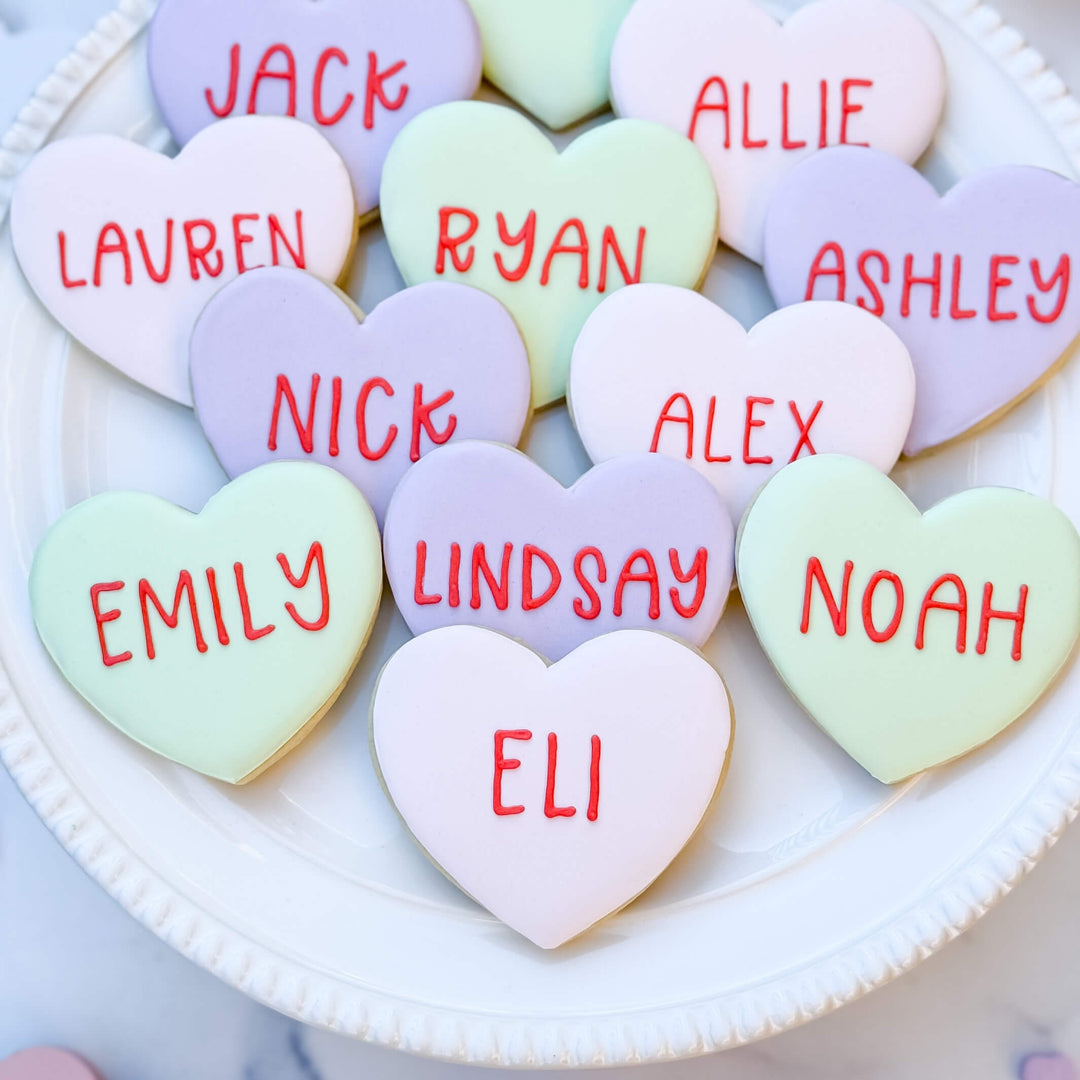 Valentine's Day Set | Personalized Hearts