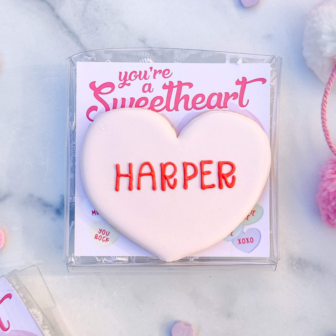 Valentine Special | Oversized Single Personalized Heart