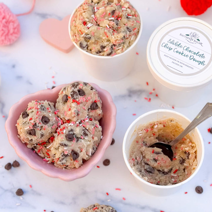 Valentine Special | Edible Chocolate Chip Cookie Dough (Raleigh Pickup Only)