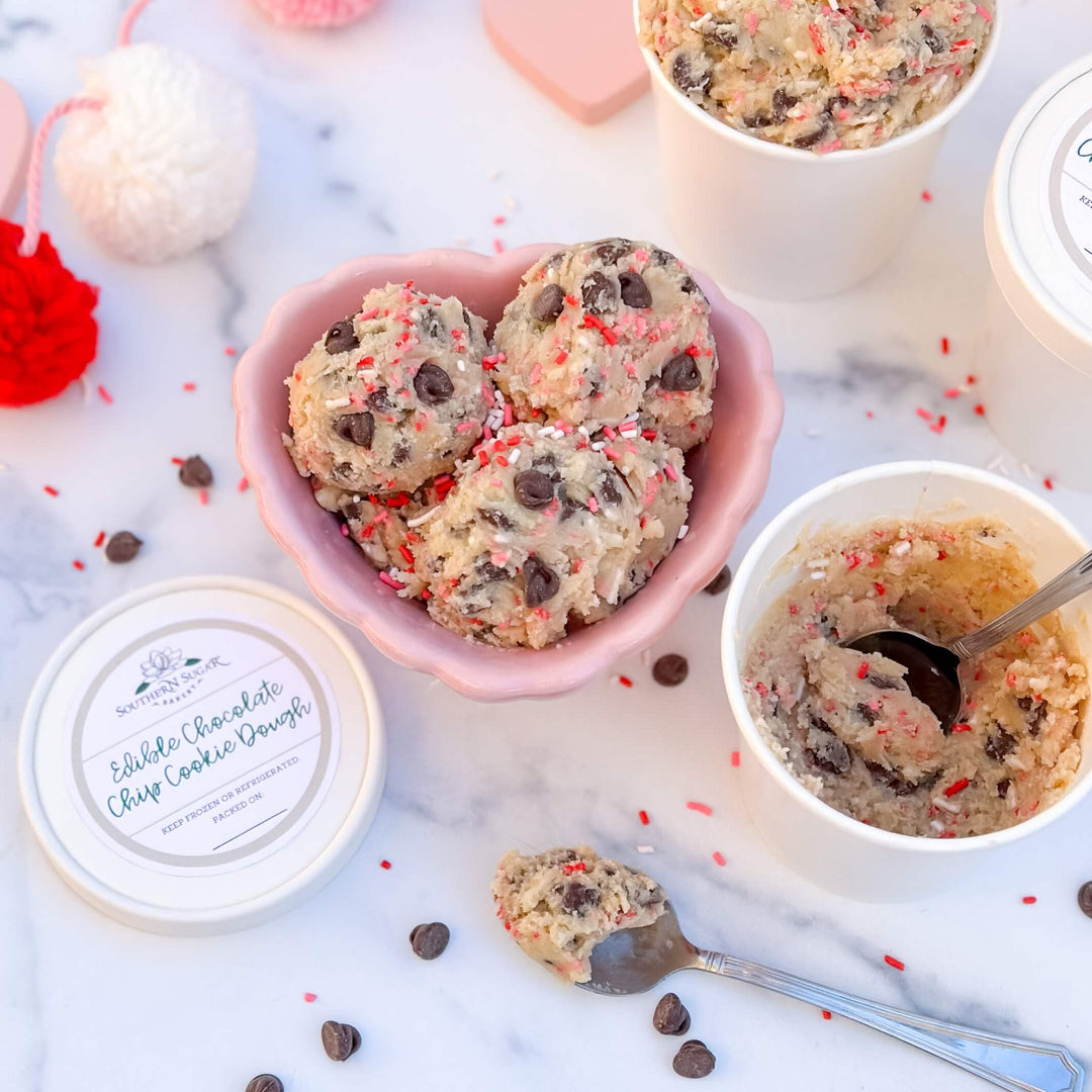 Valentine Special | Edible Chocolate Chip Cookie Dough (Raleigh Pickup Only)