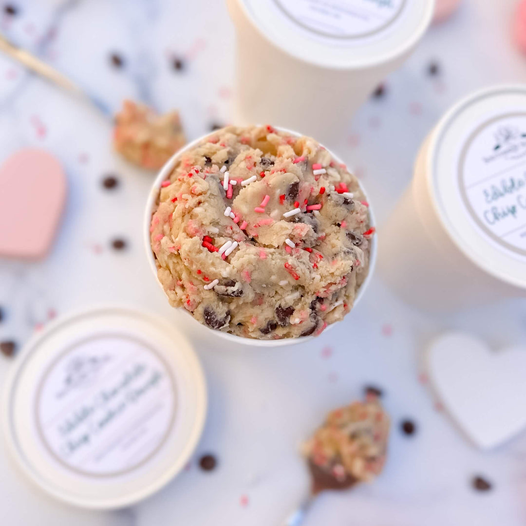 Valentine Special | Edible Chocolate Chip Cookie Dough (Raleigh Pickup Only)