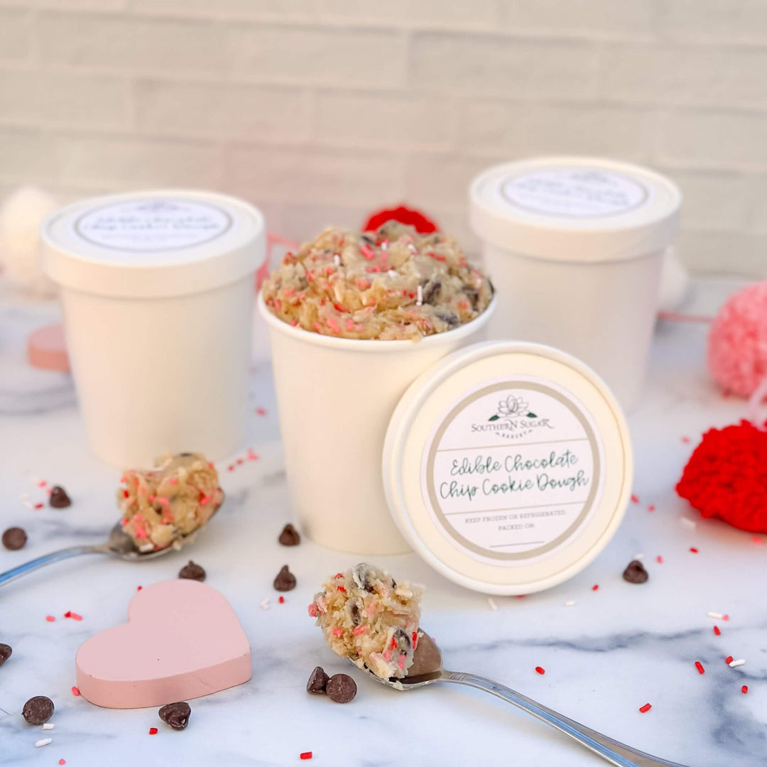 Valentine Special | Edible Chocolate Chip Cookie Dough (Raleigh Pickup Only)