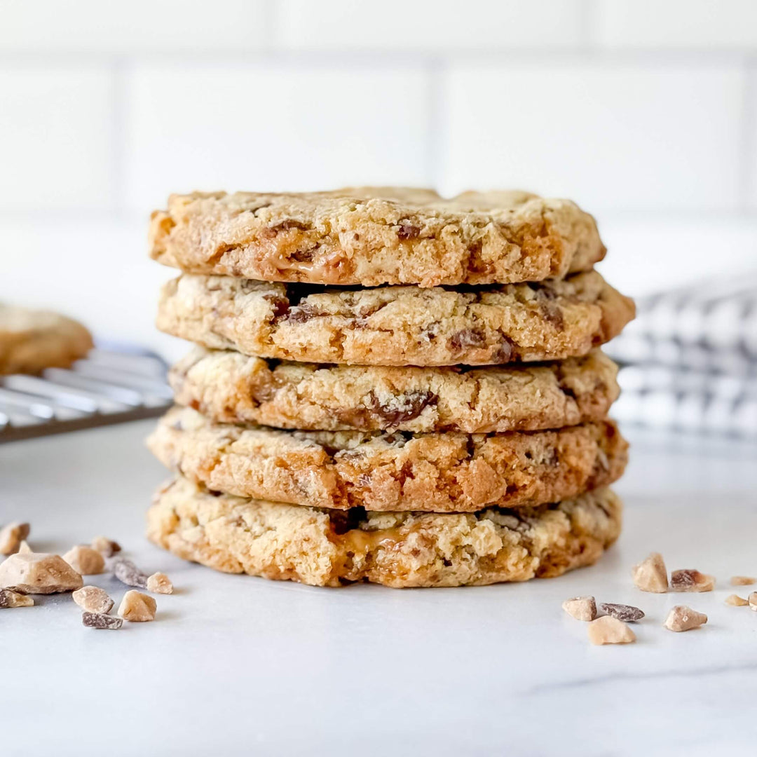 Chocolate Heath Bar | Drop Cookies - Southern Sugar Bakery