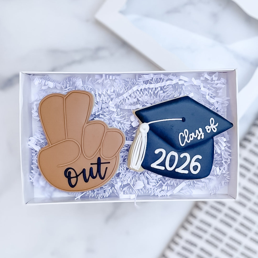 Graduation Duo | Peace Out - Southern Sugar Bakery