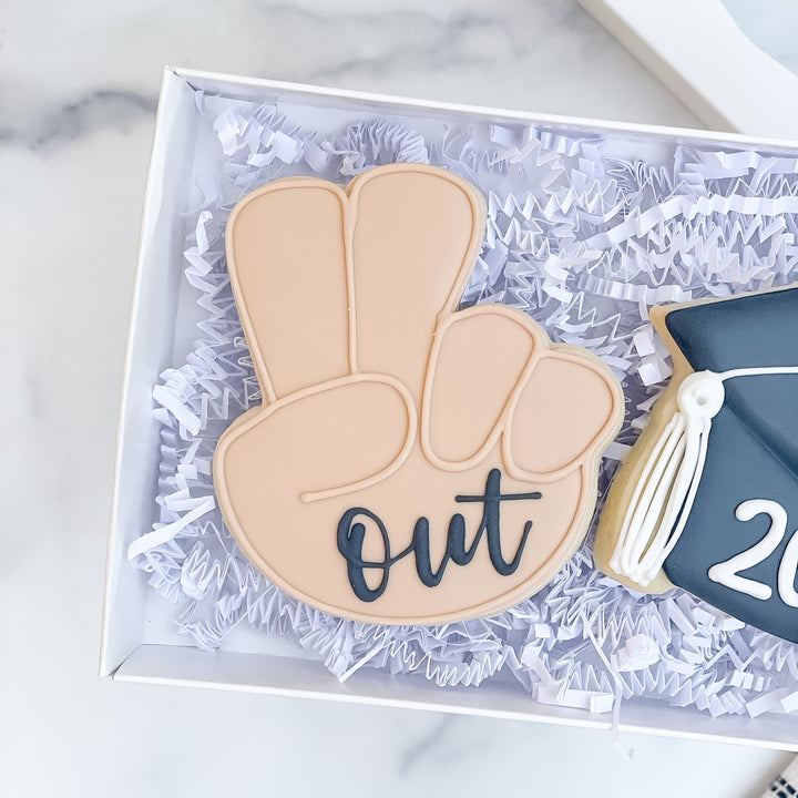 Graduation Duo | Peace Out - Southern Sugar Bakery