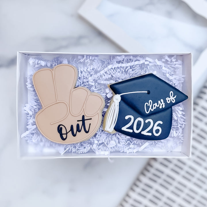 Graduation Duo | Peace Out - Southern Sugar Bakery