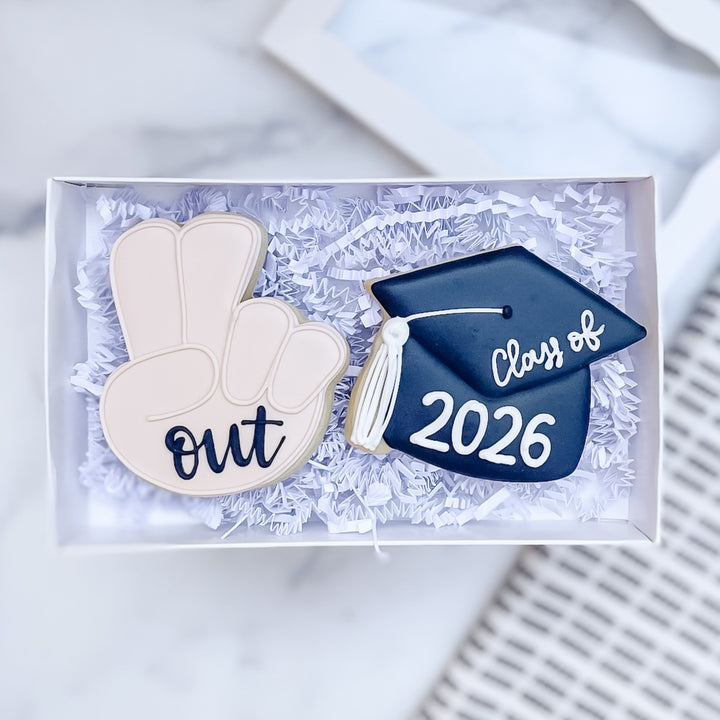 Graduation Duo | Peace Out - Southern Sugar Bakery