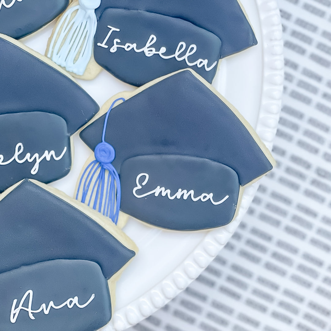 Graduation Set | Personalized Caps - Southern Sugar Bakery