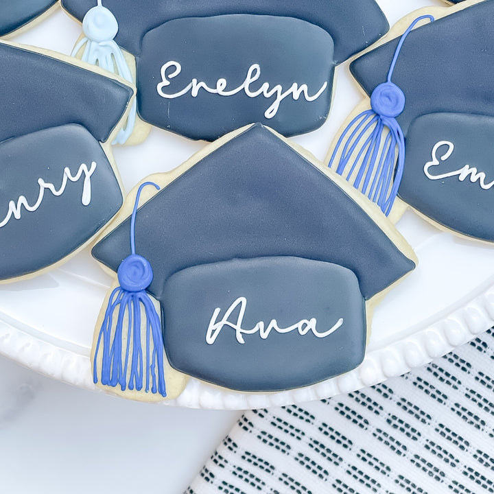 Graduation Set | Personalized Caps - Southern Sugar Bakery