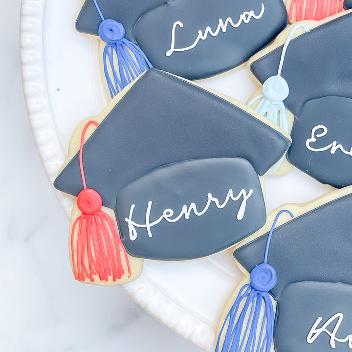 Graduation Set | Personalized Caps - Southern Sugar Bakery