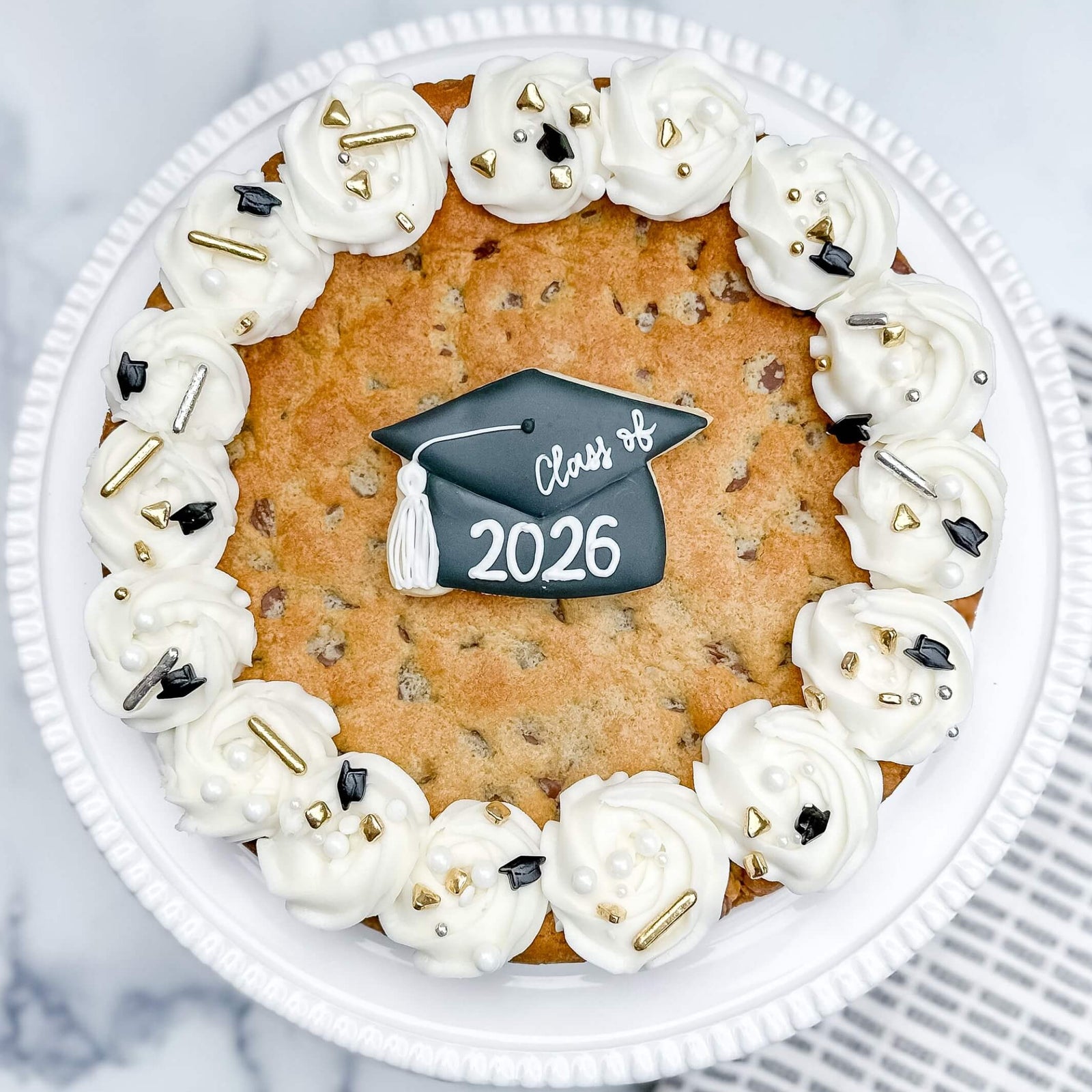 Graduation Special | 10" Cookie Cake (Raleigh Pick Up) - Southern Sugar Bakery