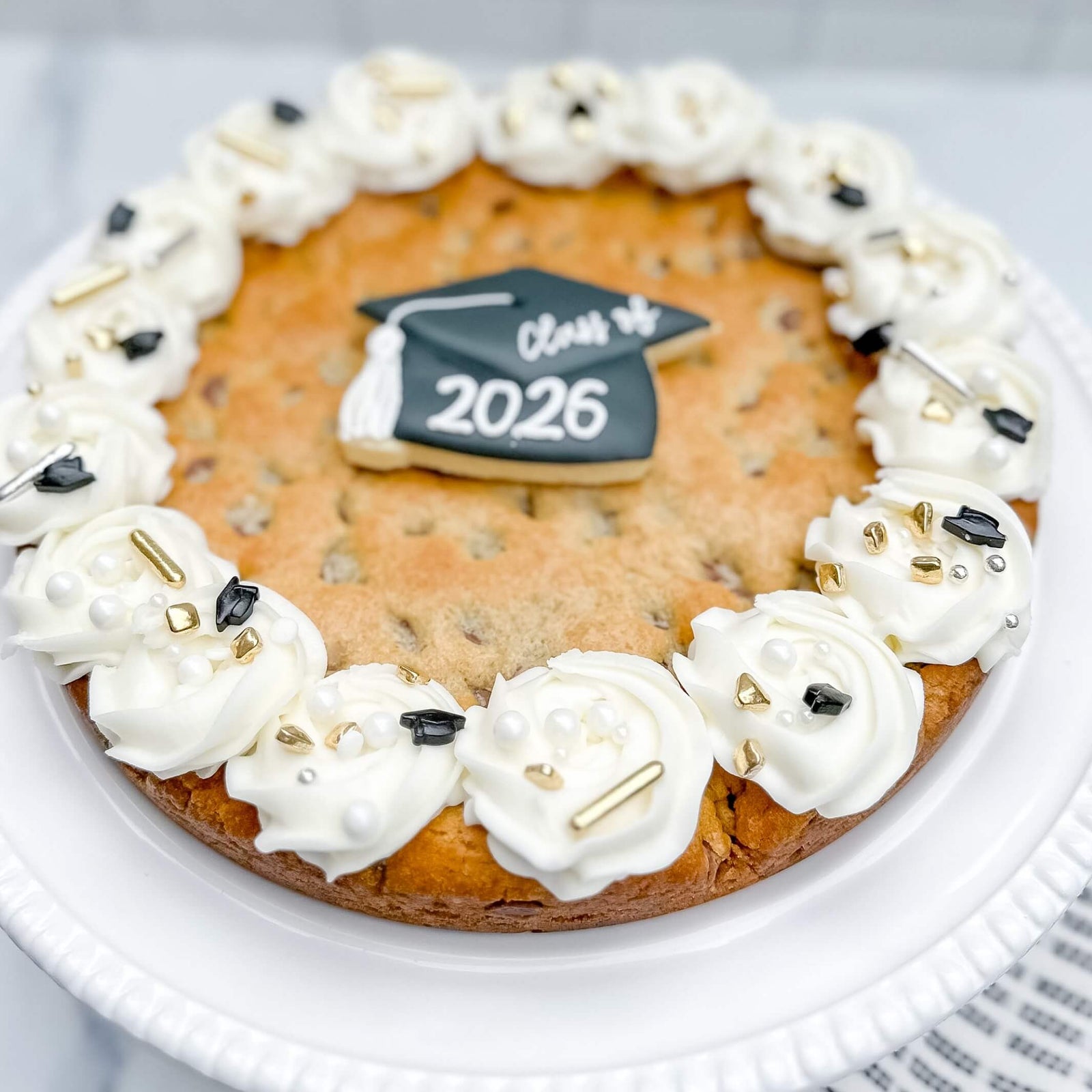 Graduation Special | 10" Cookie Cake (Raleigh Pick Up) - Southern Sugar Bakery