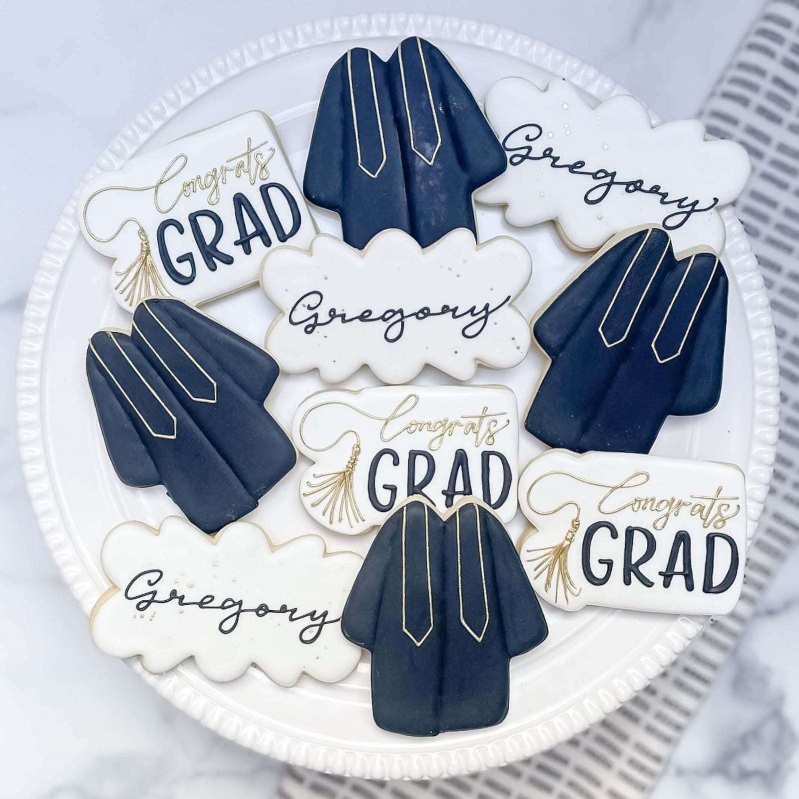 Graduation Set | Golden Grad - Southern Sugar Bakery