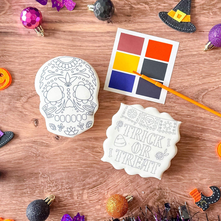 Halloween Theme | Paint Your Own Cookies