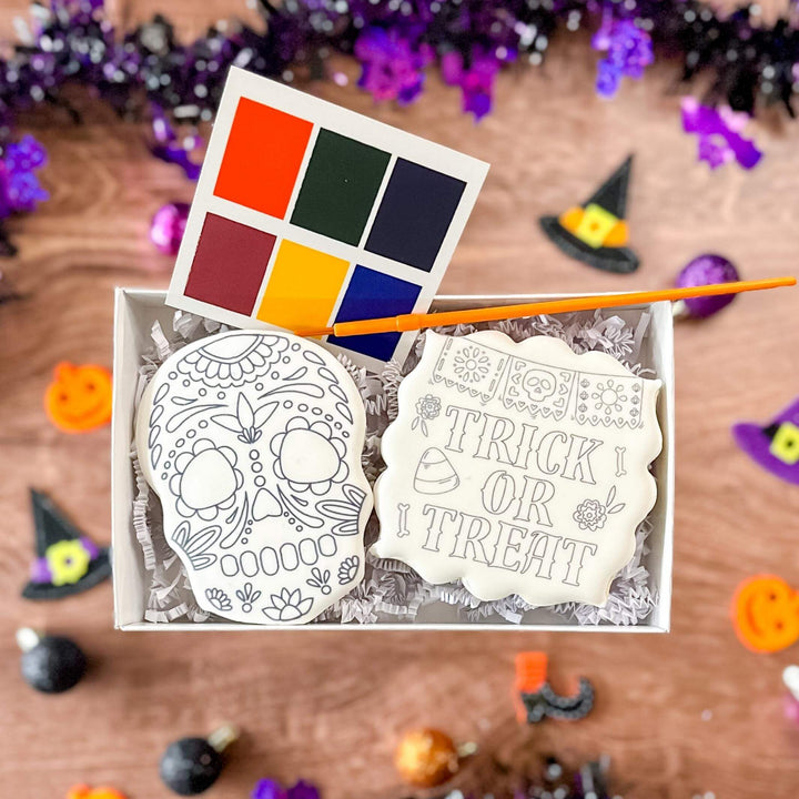 Halloween Theme | Paint Your Own Cookies