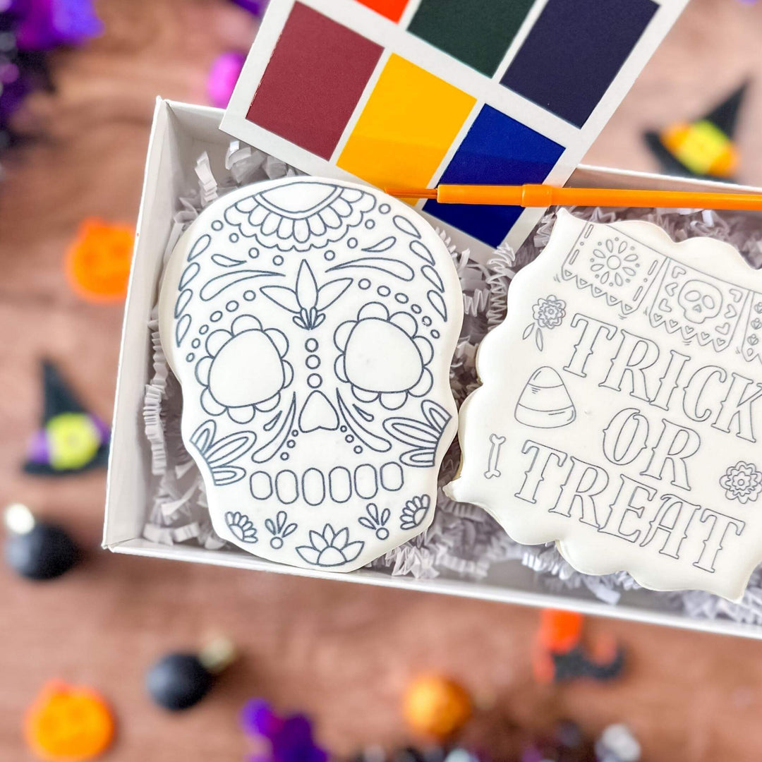 Halloween Theme | Paint Your Own Cookies