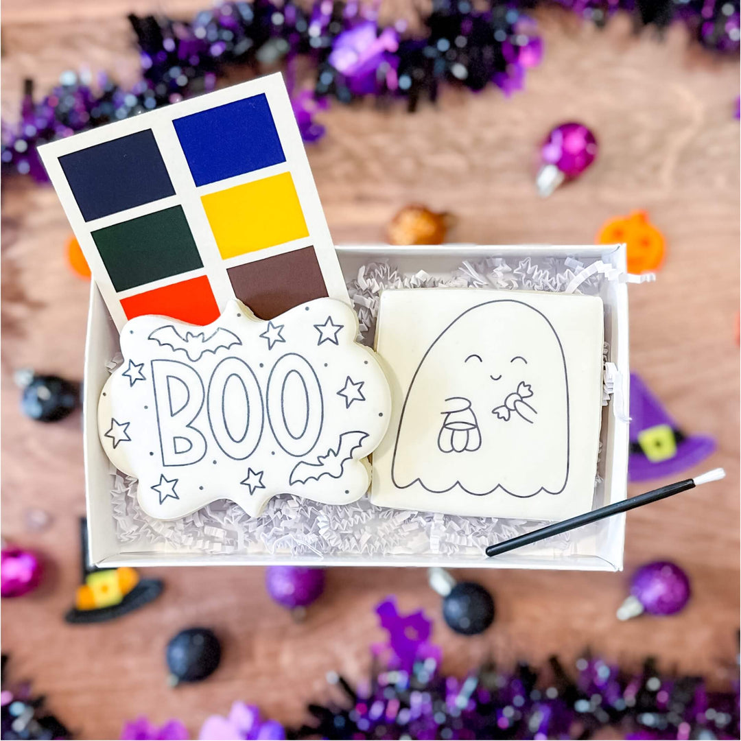 Halloween Theme | Paint Your Own Cookies