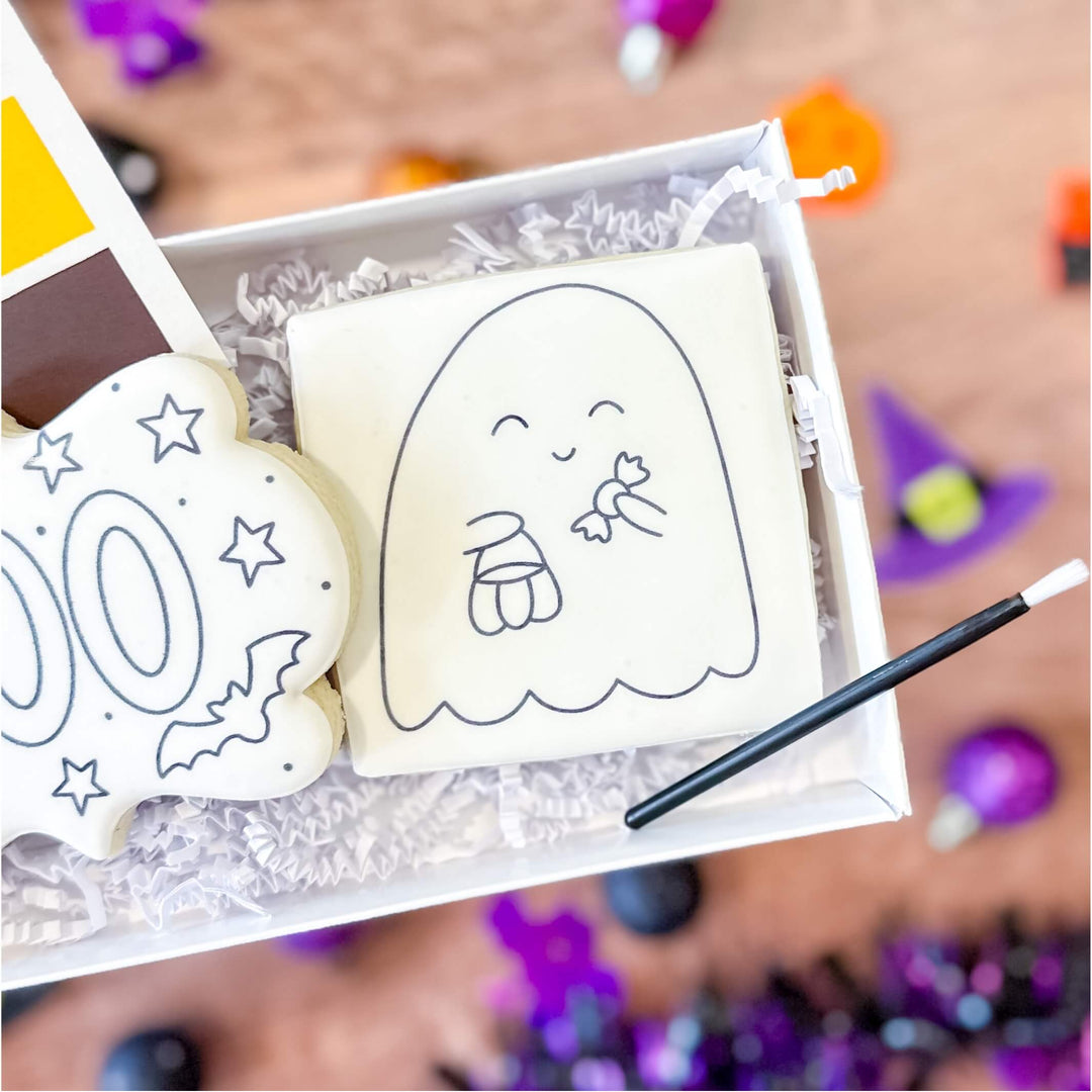 Halloween Theme | Paint Your Own Cookies