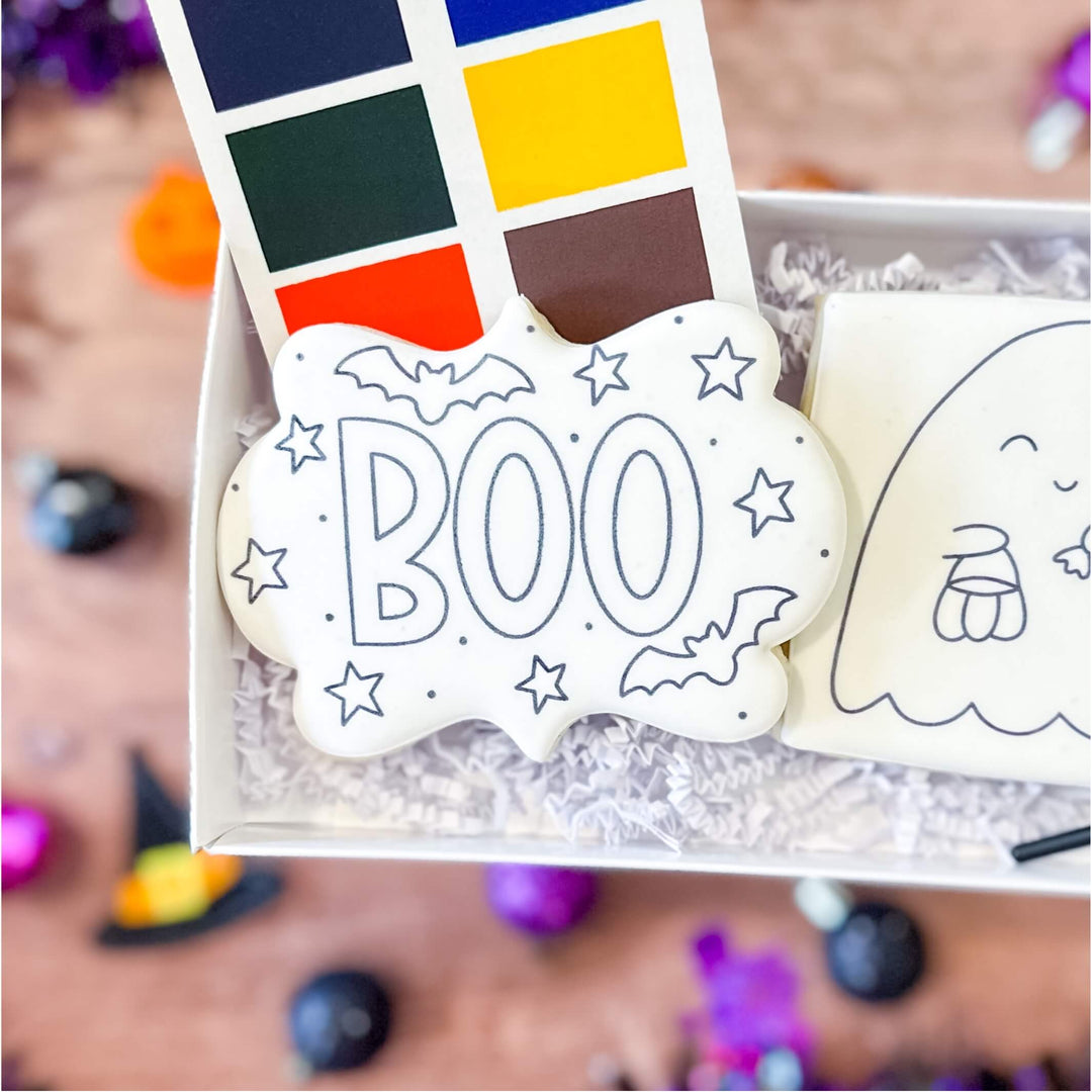 Halloween Theme | Paint Your Own Cookies