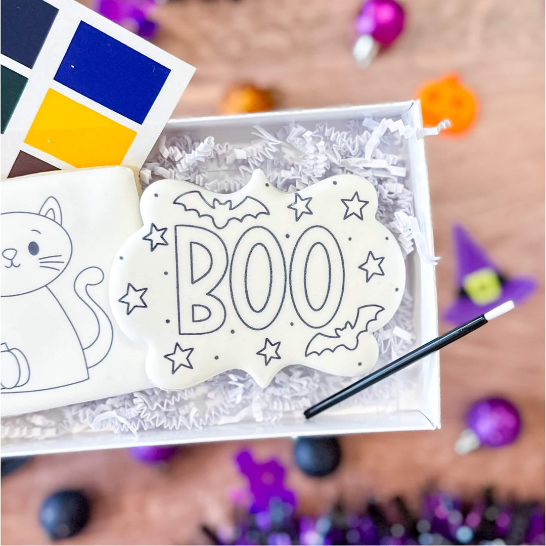 Halloween Theme | Paint Your Own Cookies