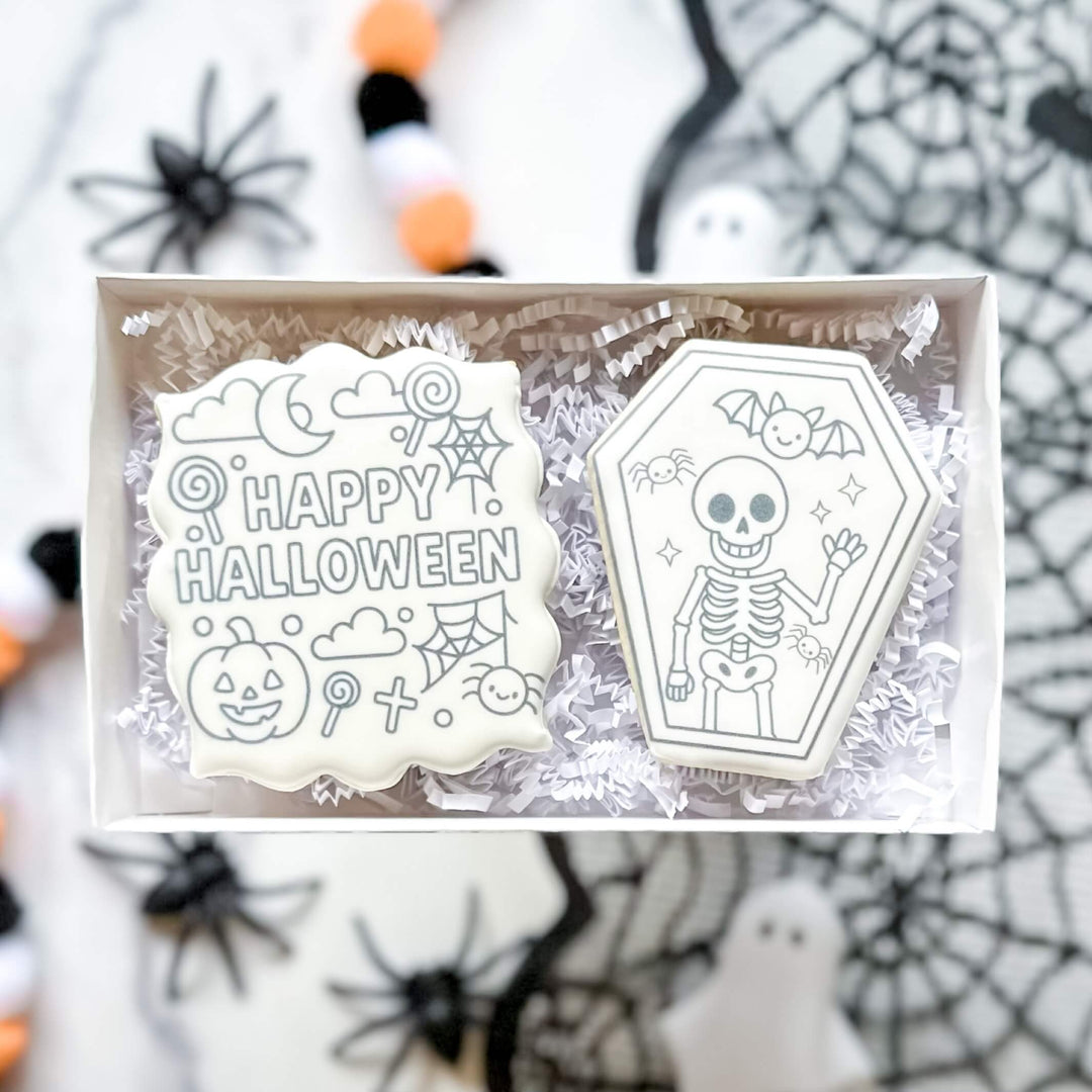 Halloween Duo | Paint-Your-Own Cookies