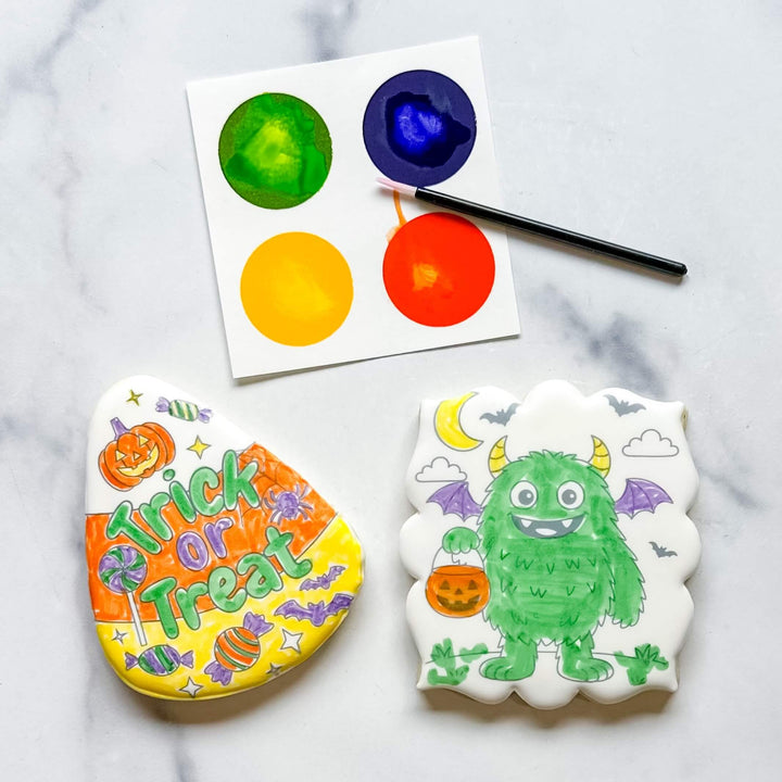 Halloween Duo | Paint-Your-Own Cookies