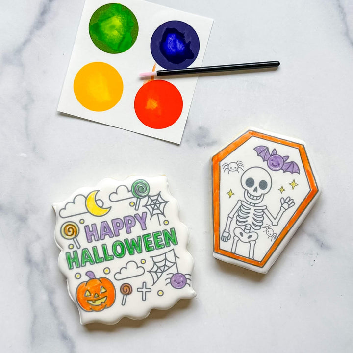 Halloween Duo | Paint-Your-Own Cookies