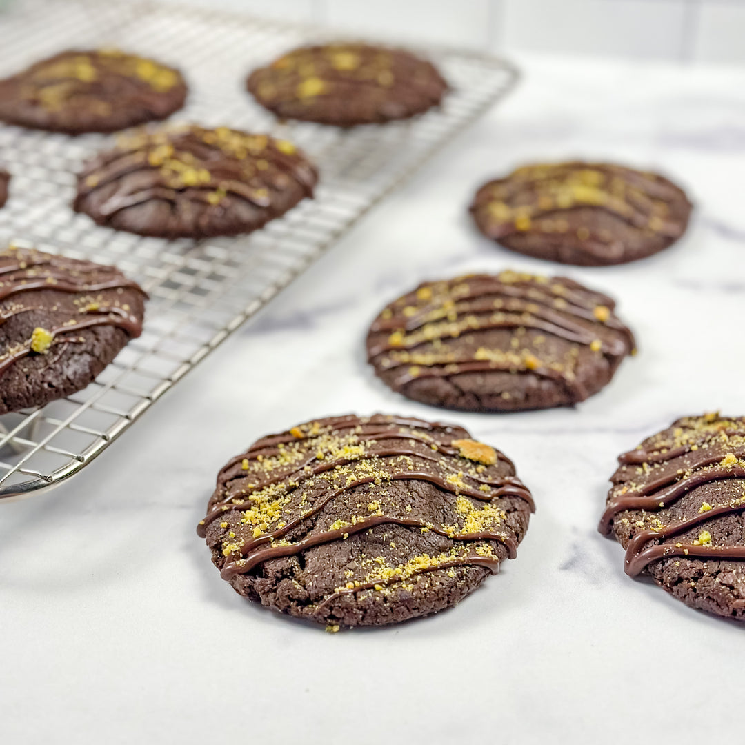 Dubai Chocolate | Drop Cookies
