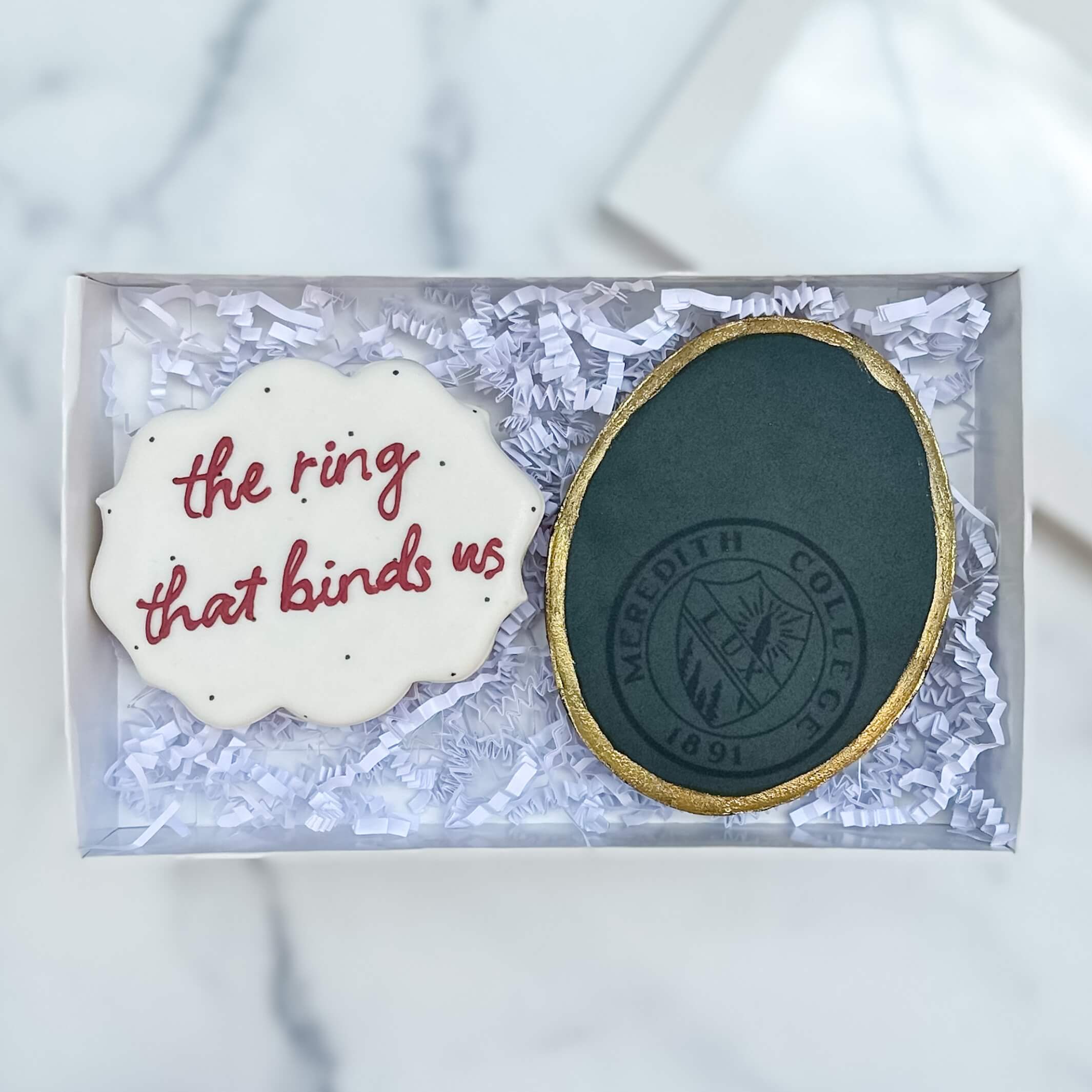 Graduation Duo | The Ring That Binds – Southern Sugar Bakery