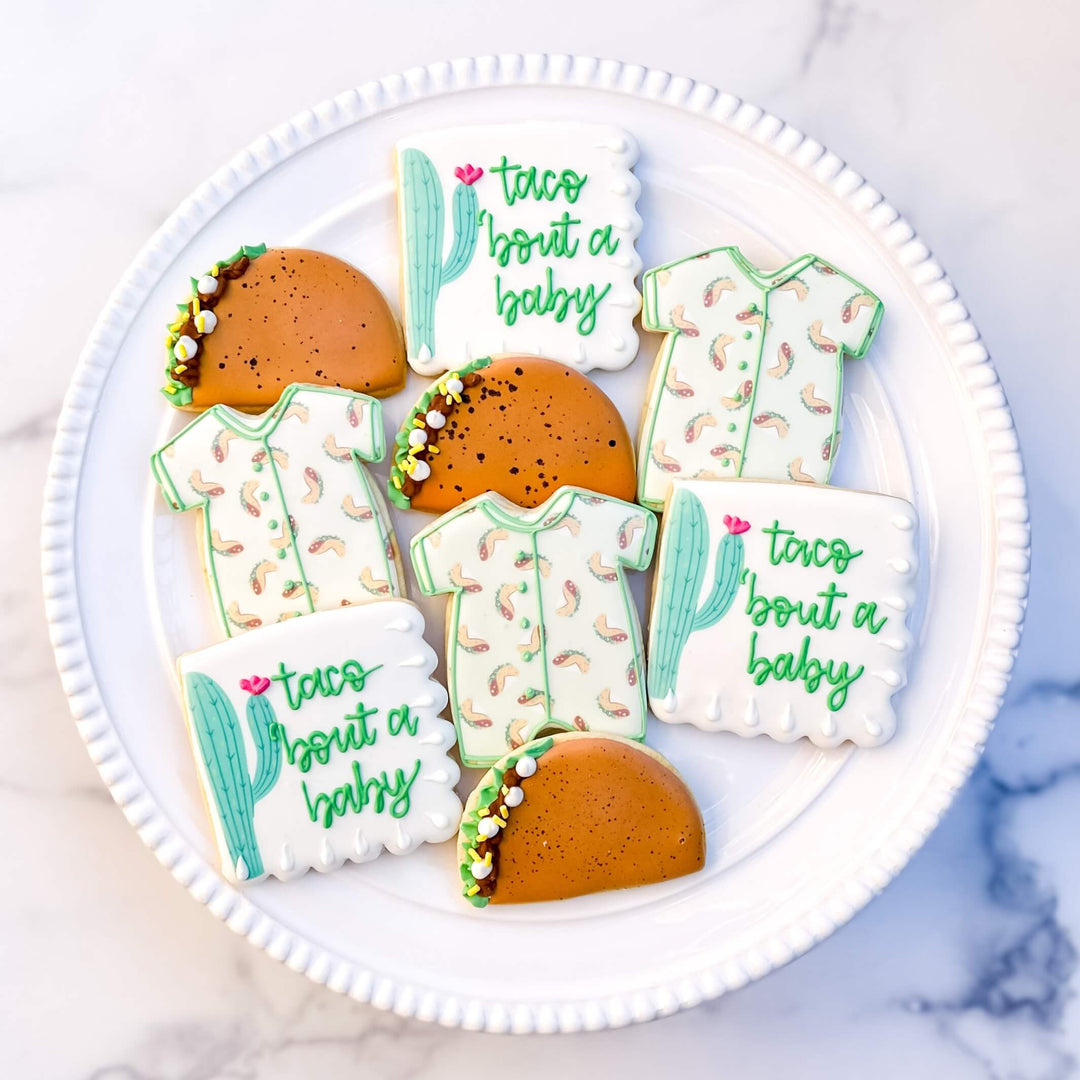 Baby Announcement | Let's Taco 'Bout A Baby! - Southern Sugar Bakery
