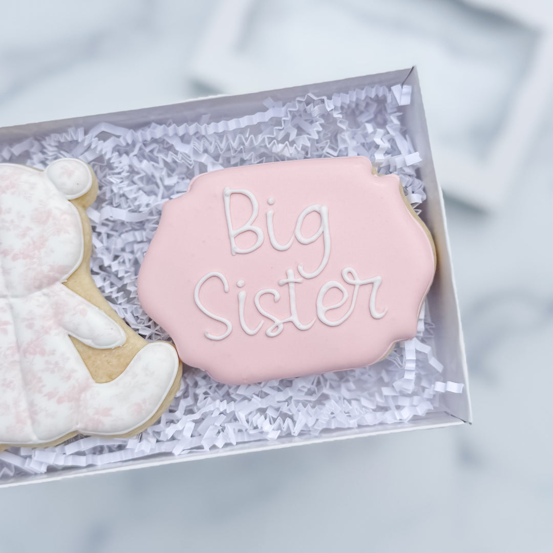 Baby Announcement Duo | Sister Bear - Southern Sugar Bakery