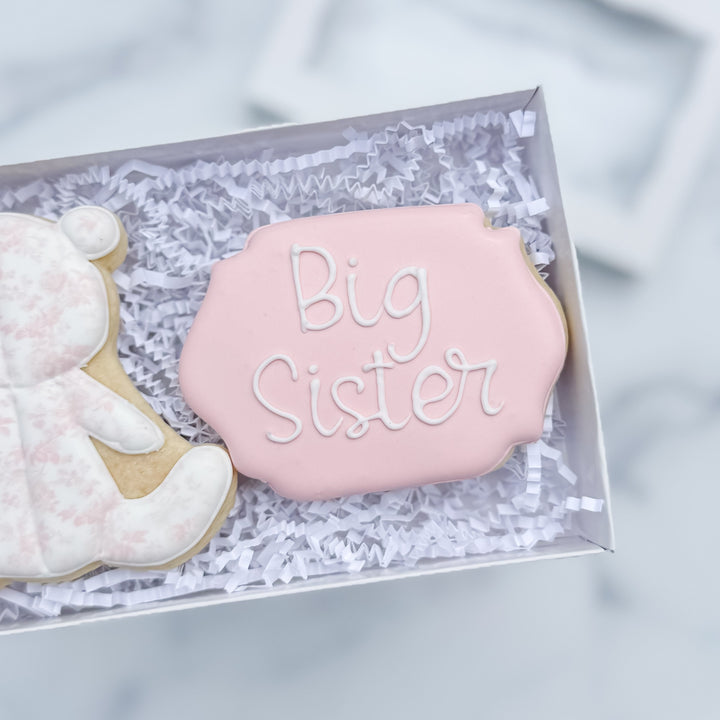 Baby Announcement Duo | Sister Bear - Southern Sugar Bakery