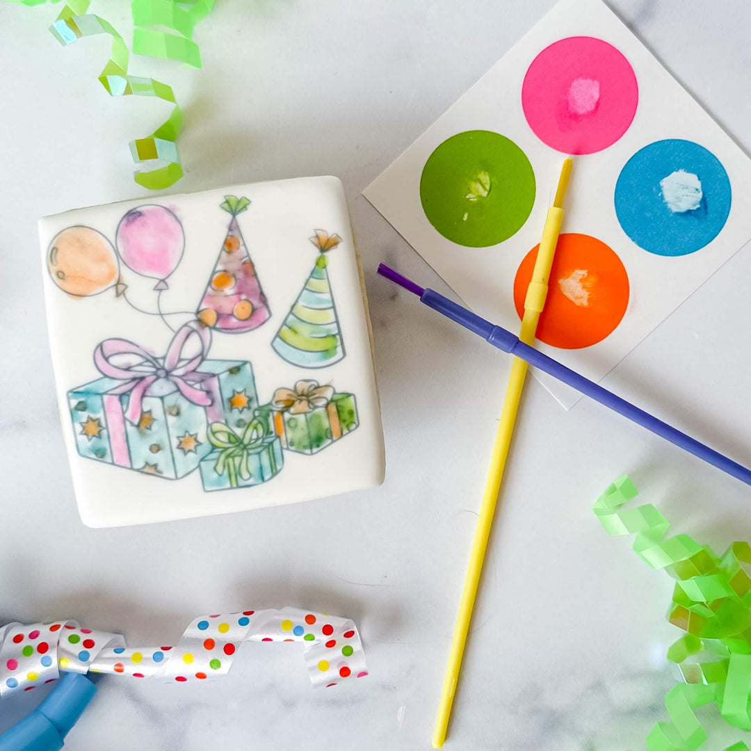 Birthday Duo |  Paint Your Own | Birthday Cake Design - Southern Sugar Bakery