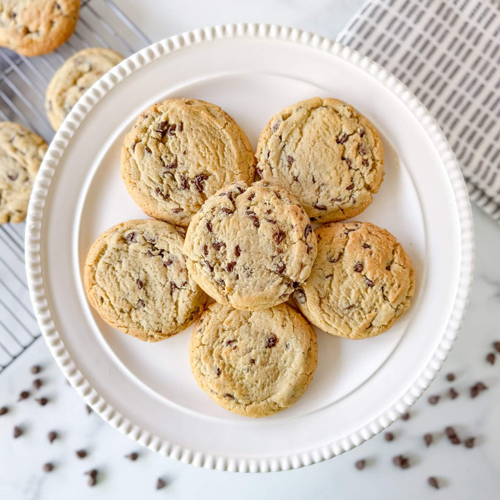 Sea Salt Chocolate Chip Cookies | Drop Cookies - Southern Sugar Bakery