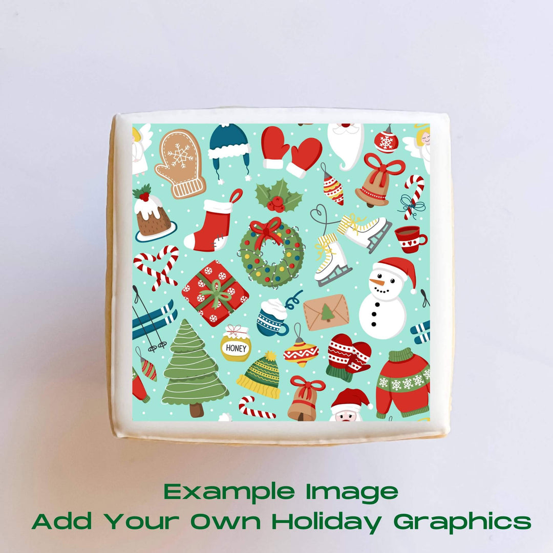 Custom Holiday Cookies | Christmas | Hanukkah | Kwanzaa
