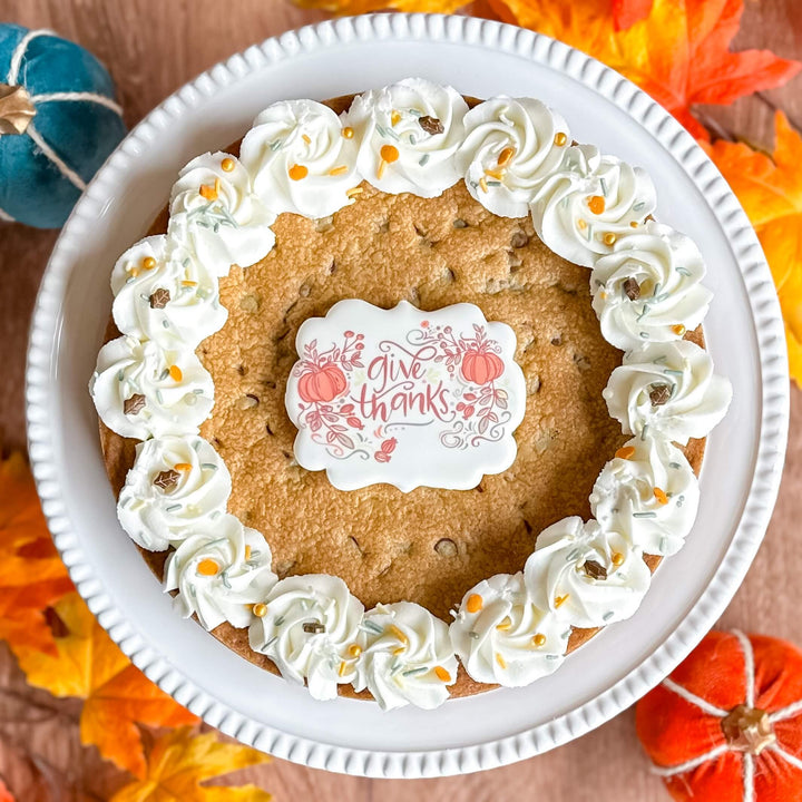 Thanksgiving Special | 10'' Cookie Cake (Raleigh Pick Up)