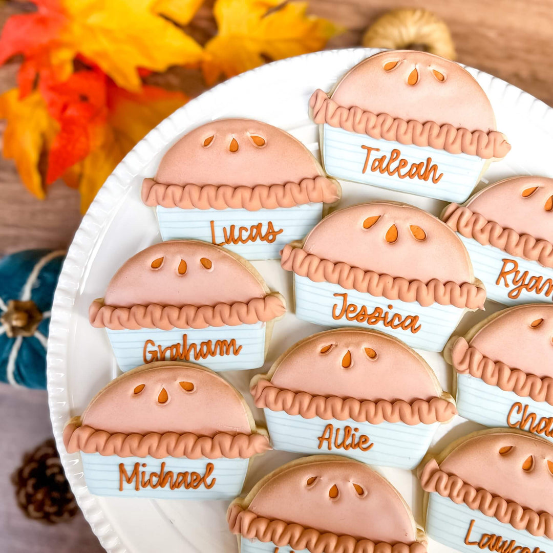 Thanksgiving Place Cards | Personalized Apple Pie